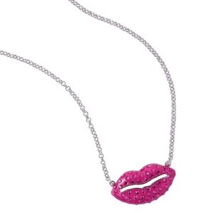Pink Lip Pendant Necklace Park Lane Jewelry Sugar necklace * new*